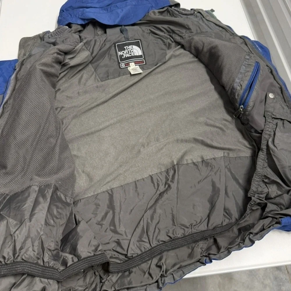 The North Face Summit Series‎ Gore-Tex XCR Jacket Mens Blue Grey Hooded Shell L